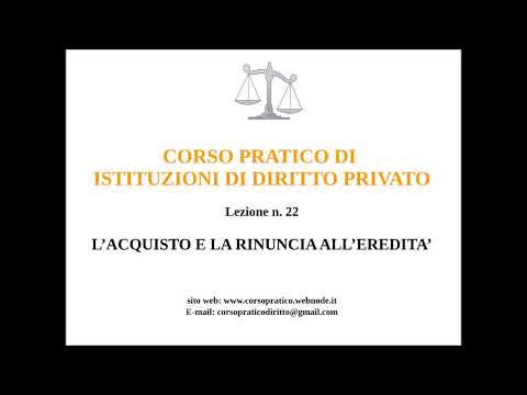 Video: Come Rinunciare All'affidamento?