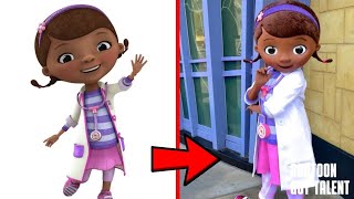 The Doc Mcstuffins characters IN REAL LIFE FORM | @SidebySideData