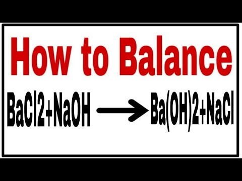 naoh bacl2 equation balance ca