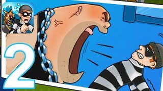 Robbery Bob - Gameplay Walkthrough Part 2 - Chapter 2: Downtown (iOS, Android)