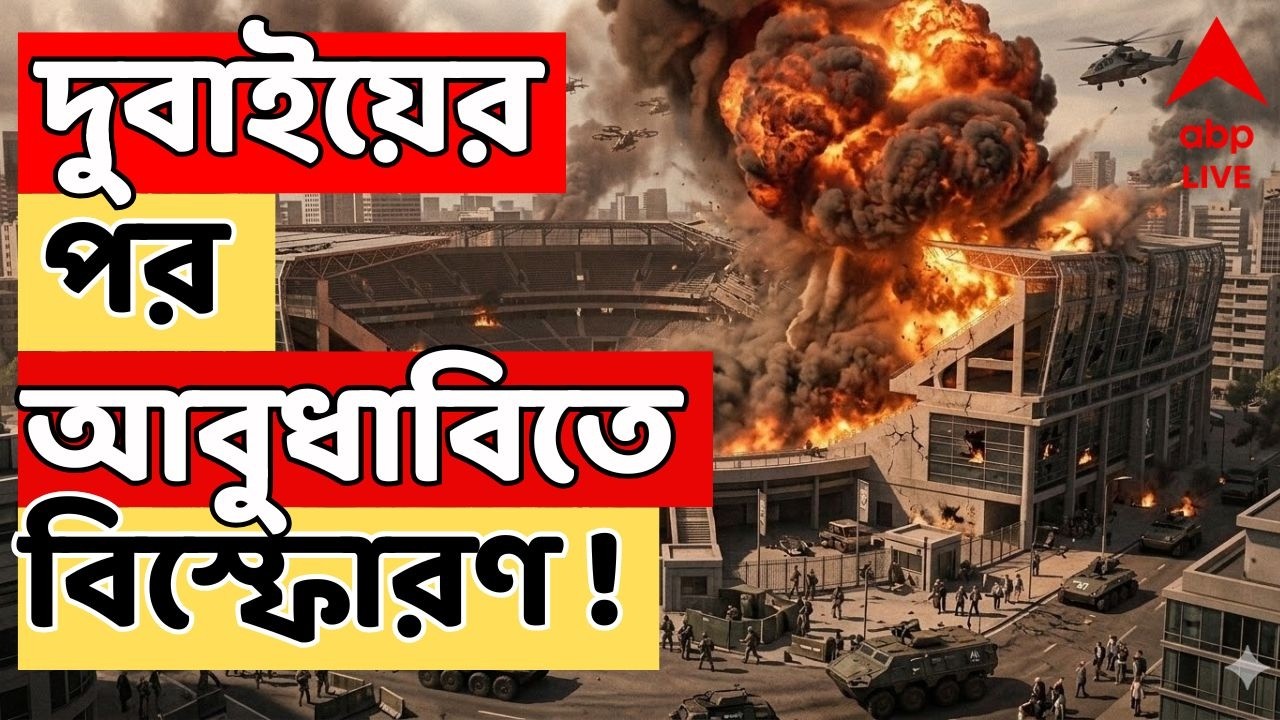 Iran Israel War LIVE : Dubai-র পর এবার Abu Dhabi-তে পরপর বিস্ফোরণ ! বিকট শব্দে কেঁপে উঠল গোটা এলাকা