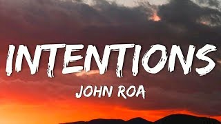Intentions - Justin Bieber cover by John Roa (Lyrics)