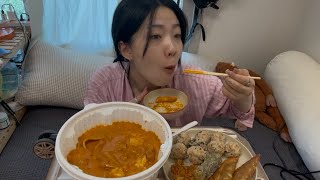 출근 전 엽떡 먹방