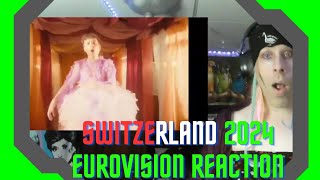 Another American Eurovision Reaction | Switzerland 2024 | Nemo - The Code