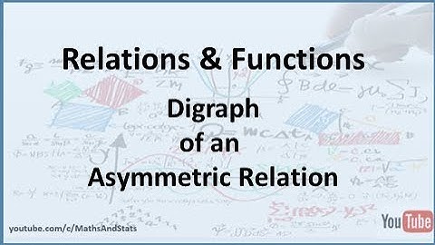 Relations and Functions: A Digraph of an Asymmetric Relation