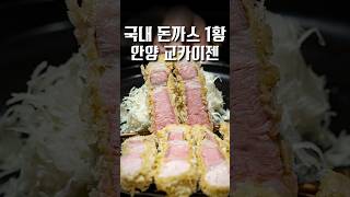 국내 돈까스의 정점 #shorts #맛집
