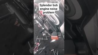 Hero Splendor# bs6 #2023 engine update engine noise problem #timing #viral #clut #video #ustad