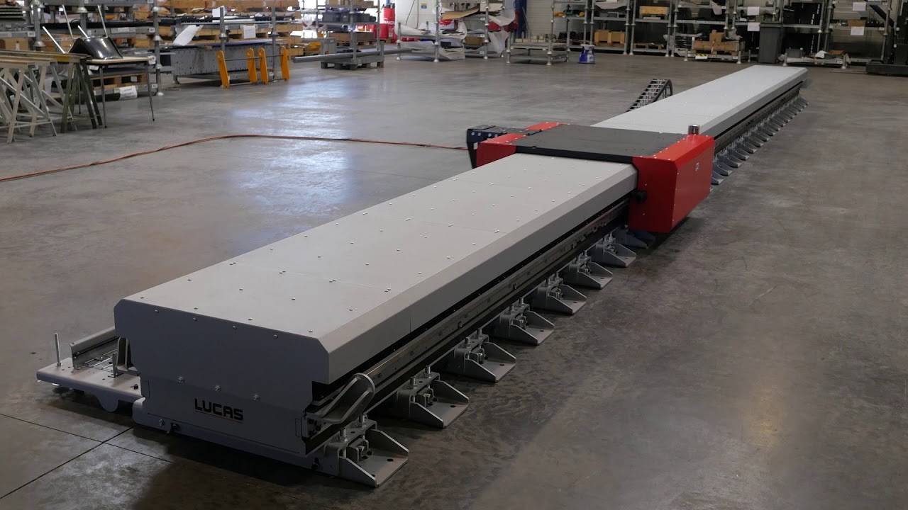 AXE LINÉAIRE AU SOL / LUCAS ROBOTIC SYSTEM AXE LINÉAIRE AU SOL / LUCAS ROBOTIC SYSTEM