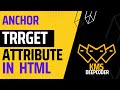 Target attribute in HTML5