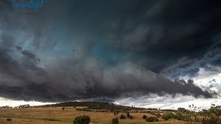Braidwood Supercell Thunderstorm - December 26th 2013 Extended Time-lapse