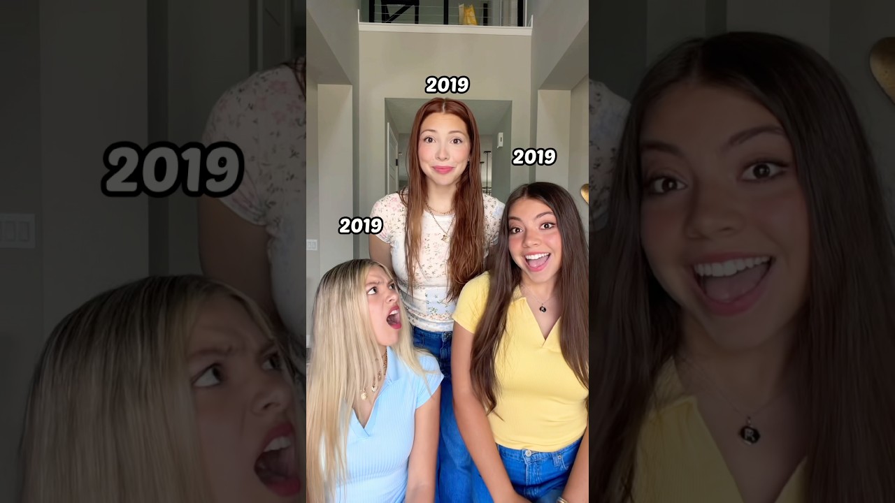 Little sis GREW UP… 👀🫢😱 | Triple Charm #Shorts