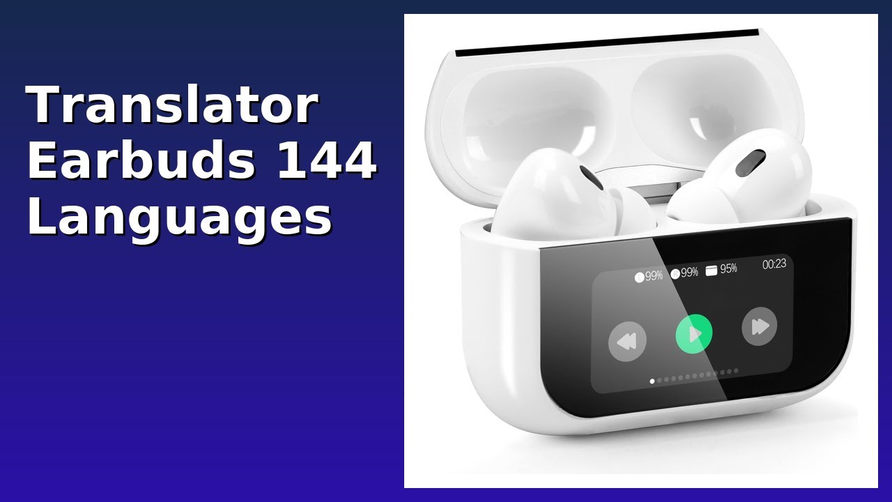 REVIEW (2026): Translator Earbuds 144 Languages. Features.