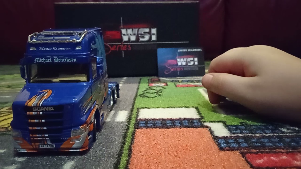 limited edition Scania TS730 review/unboxing video