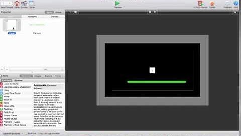 Moving the actor in Game Salad