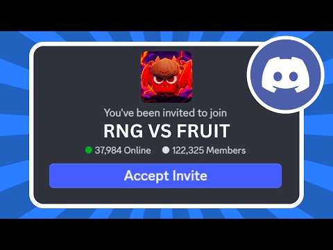 How to Join RNG vs Fruit Discord Server