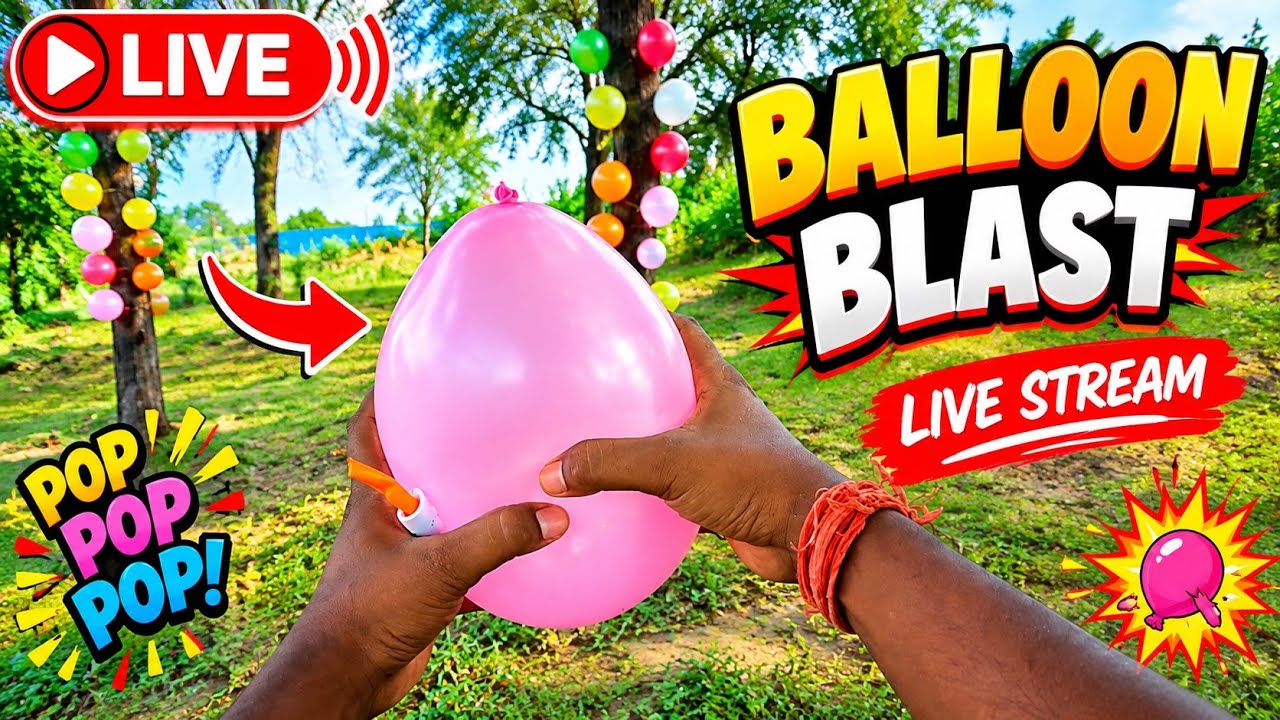 🎈💥 TREE BALLOON BLAST LIVE! 🔴