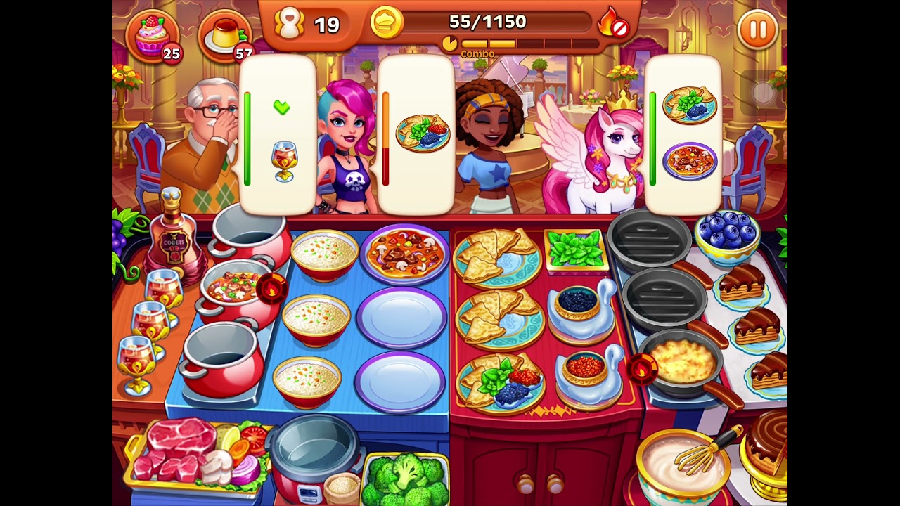 Cooking Madness A Chef’s Restaurant Games All Levels Gameplay (Challenge Birthday Cake)