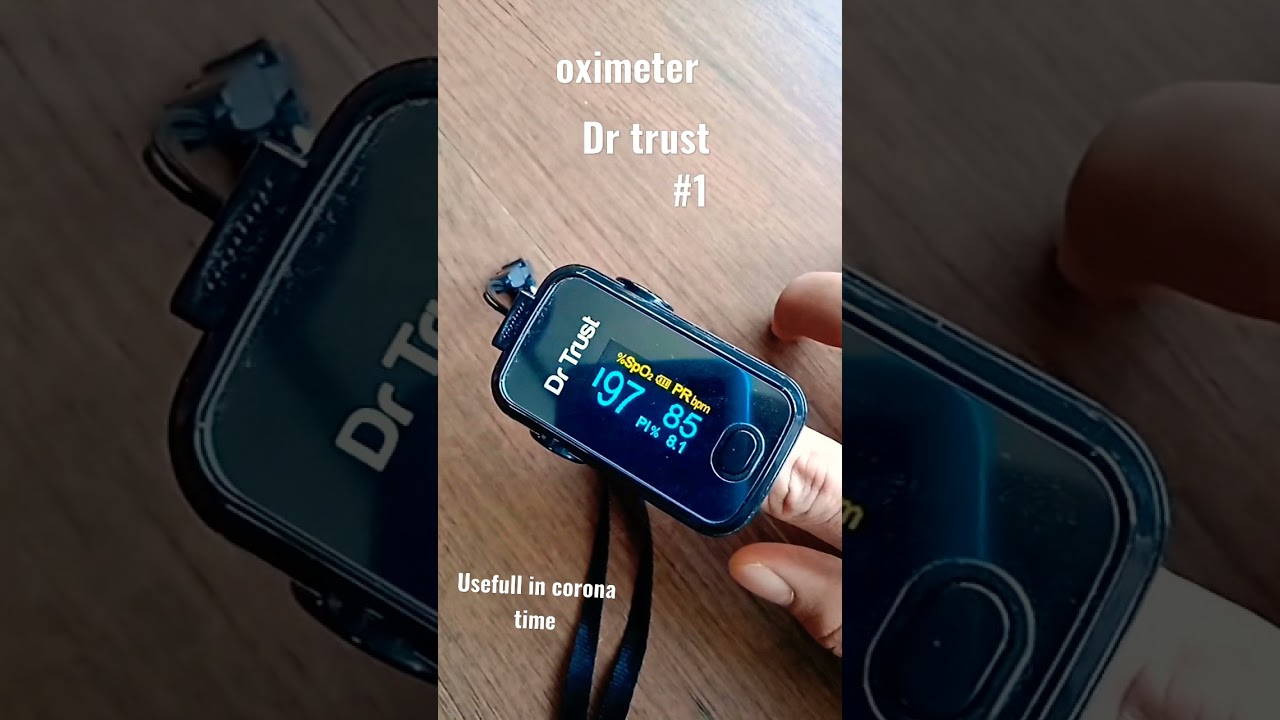 one of the  best oximeter?               dr trust oximeter #1 