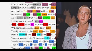 Eminem - Role Model | Lyrics, Rhymes Highlighted