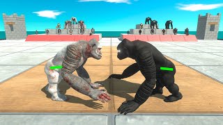 Mutant Primates vs Shadow Itself  Animal Revolt Battle Simulator