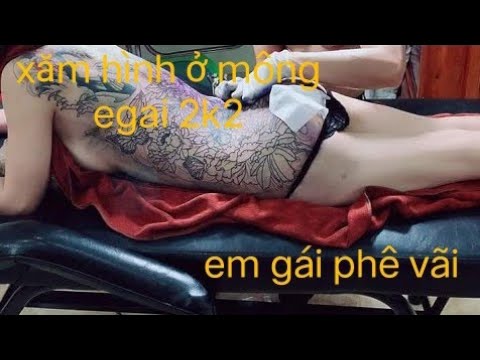 Video xăm hình ở mông cho em gái 2k2 cực phê @XĂM HÌNH NGHỆ... - youtube