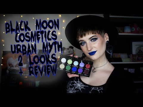Black Moon Cosmetics Urban Myth 2 Looks + Review - YouTube