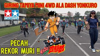 PECAH REKOR MURI | TAMIYA STREET MINI 4WD - GIRING ALA DASH YONKURO | PLAYON COMMUNITY (PART 1).