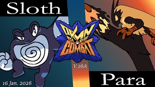 Sloth (Poli) vs Para (Ken)