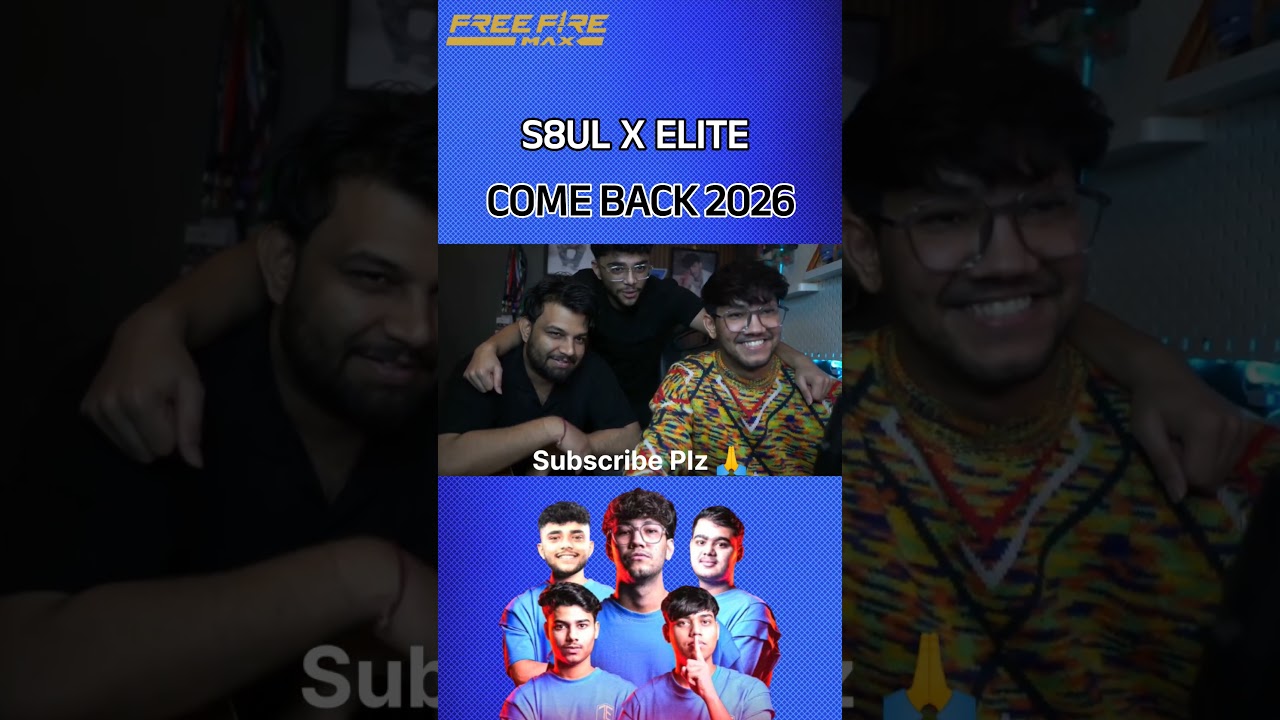 S8UL X ELITE KA COMEBACK 2026 | PAHADI GAMING LIVE 