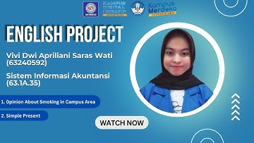 ENGLISH PROJECT | PART 1 & 2 | UNIVERSITAS BINA SARANA INFORMATIKA