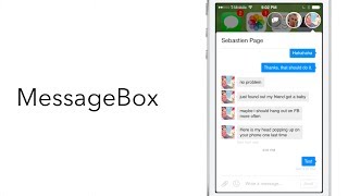Message Box (iOS 7) screenshot 1