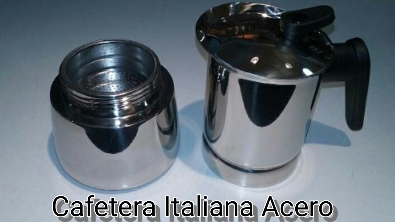 CAPUCHINO CON CAFETERA ITALIANA EN ACERO DELICIOSO - YouTube