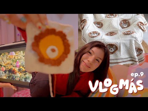 A Cozy Rainy Day Crochet Vlog | Vlogmas Ep. 9