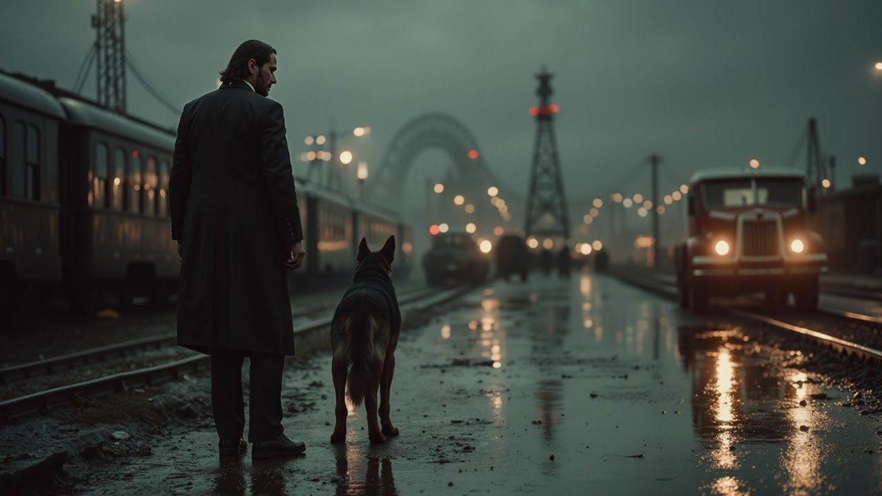 Кинематографическое Блюзовое Путешествие: Дождливая Ночь, Гитара для Глубоких Размышлений