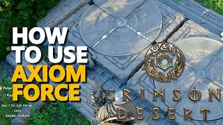 How to use Axiom Force Crimson Desert Puzzle screenshot 5