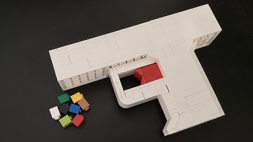 How to make a working Lego Gun - No Technic Pieces - Easy Tutorial