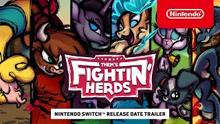 Them’s Fightin’ Herds  Release Date Trailer  Nintendo Switch