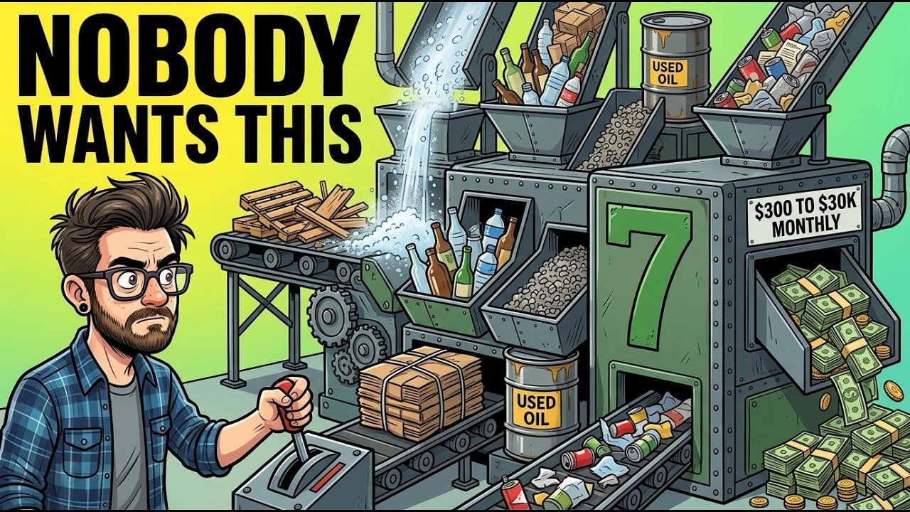 7 Waste-Based Businesses Generating $2,000–$30,000 a Month