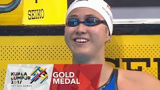 Swimming Women's 50m butterfly finals of 29th SEA Games 2017