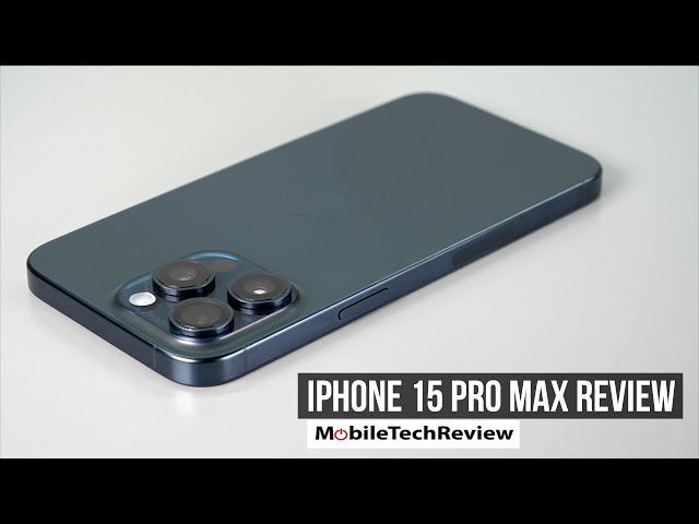 On a testé l'iPhone 15 Pro Max, le smartphone d'Apple le plus doué