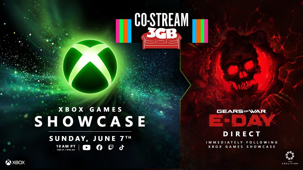 Co-Stream: XBOX Games Showcase 2026 y Gears of War: E-Day Direct en Español | 3GB