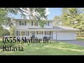 Over an Acre | Batavia, IL | Sunroom | Beamed Ceiling | Private | 0S558 Skyline Dr.