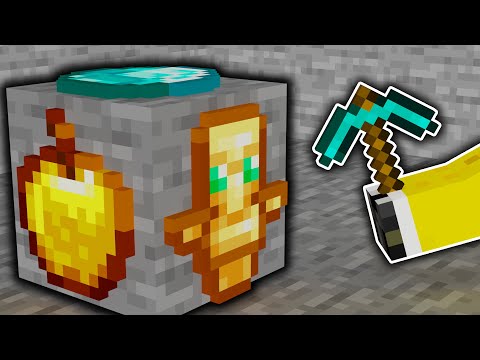 Minecraft Manhunt, But Ores Drop OP Items…