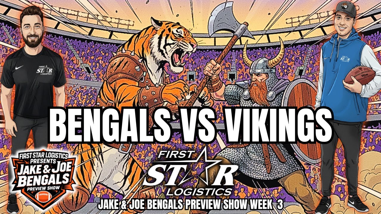 Jake & Joe Bengals Preview Show Week 3: Can the Bengals Stay Undefeated Without Joe Burrow?