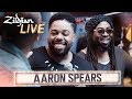 Capture de la vidéo Zildjian Live! - Aaron Spears- Interview