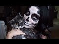 Skull Halloween Makeup / Макияж На ХЭЛЛОУИН