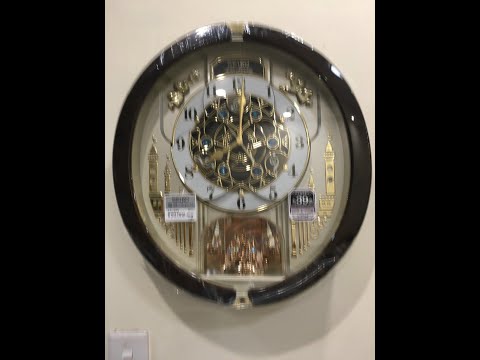 Video Cách chỉnh giờ đồng hồ treo tường Seiko radio control... - youtube