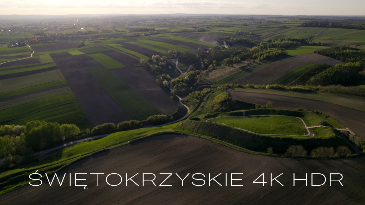 Świętokrzyskie z drona 2025 najpiękniejsze miejsca - POLSKA 4k HDR