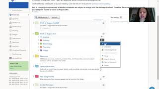 Schoology Tip: Unpublished Folders