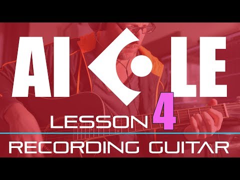Getting Started In Cubase AI LE Elements Lesson 4 of 6 - Recording Guitar